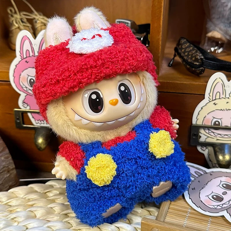 Super Labubu Bros Adventure Outfit