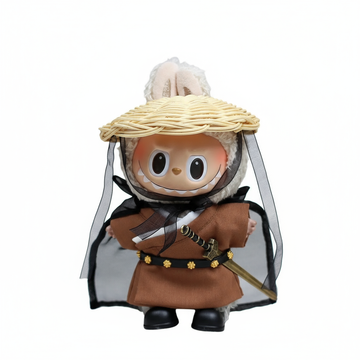 Wandering Swordsman Labubu Outfit Set