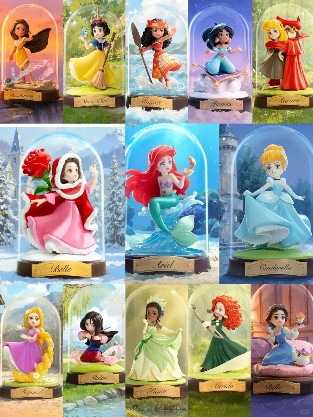 Pop Mart x Disney Princesses