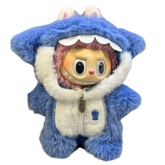 Soft Shark Overalls Outfit