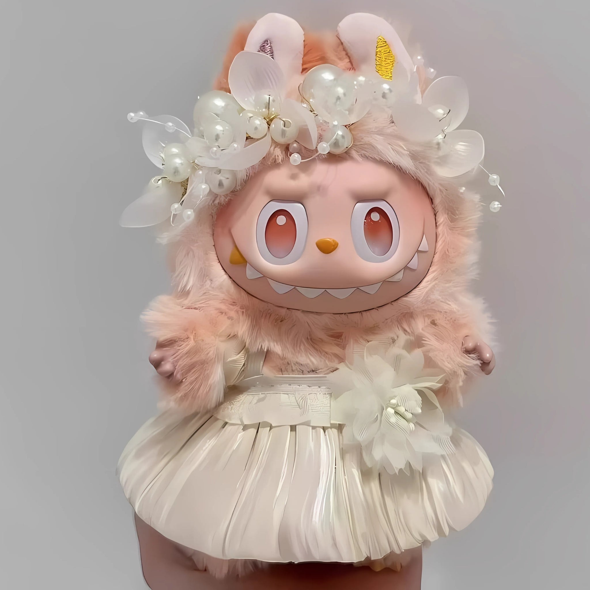 飄逸花瓣夢幻長袍