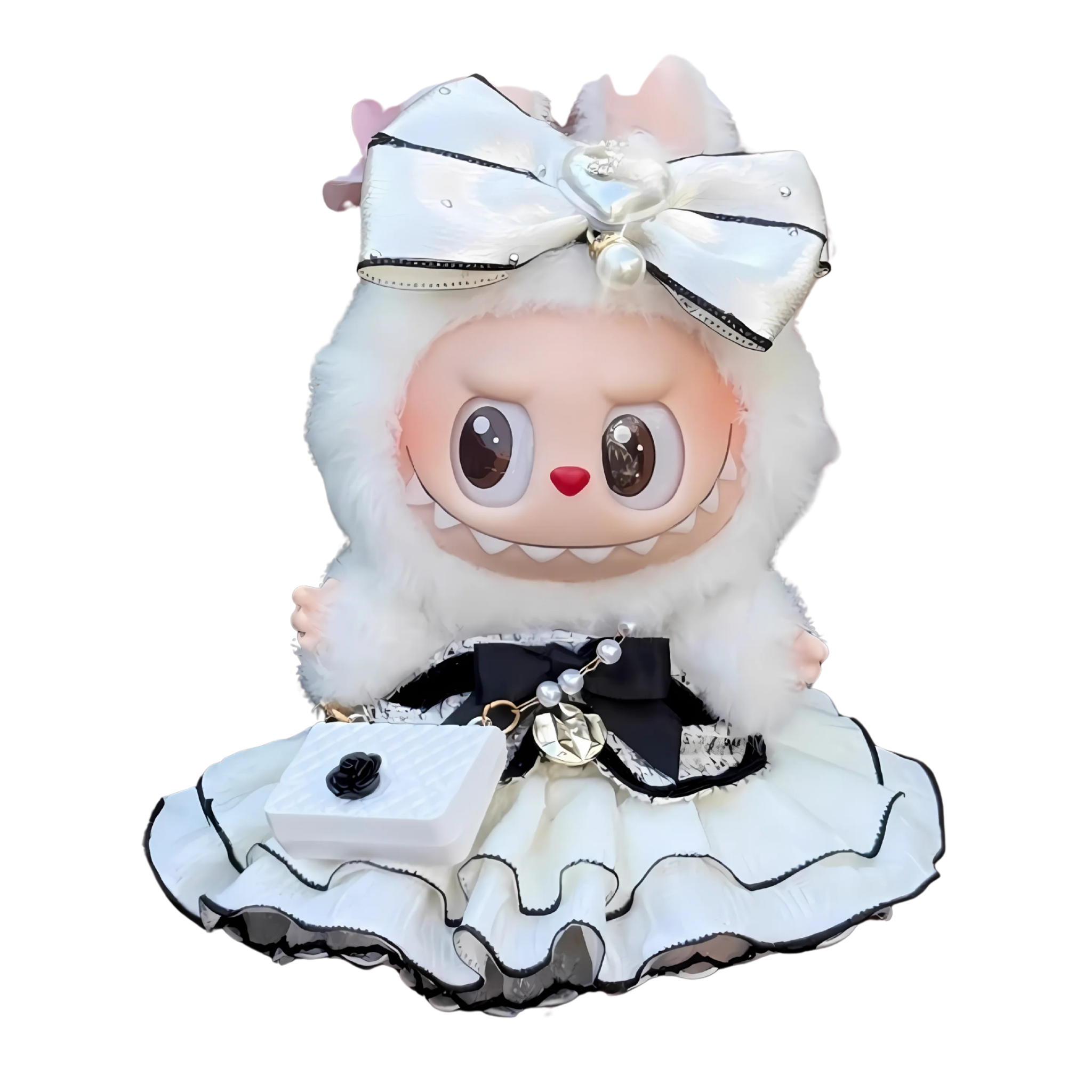 Chic Snowfall Three Layers Dress