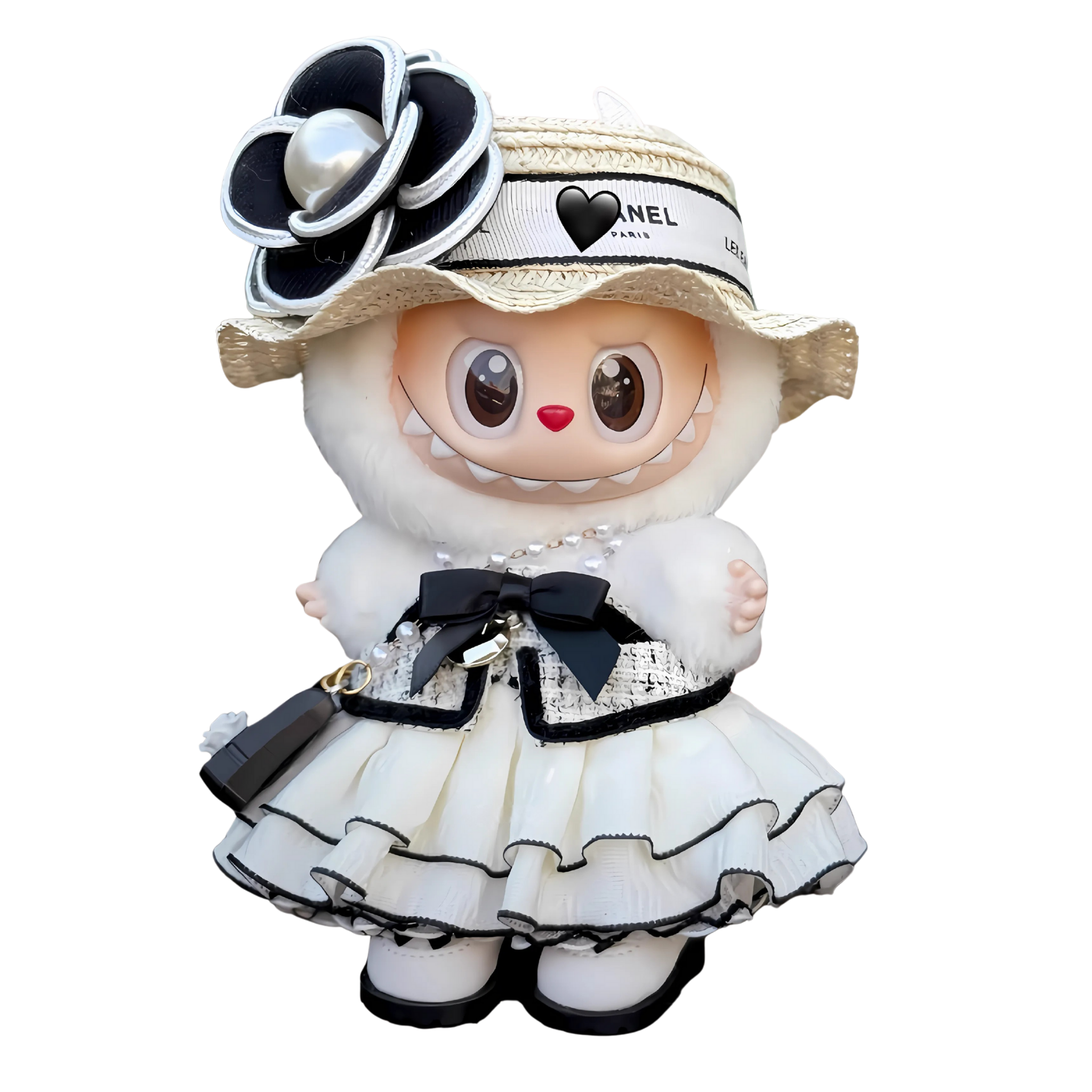 Chic Snowfall Three Layers Dress