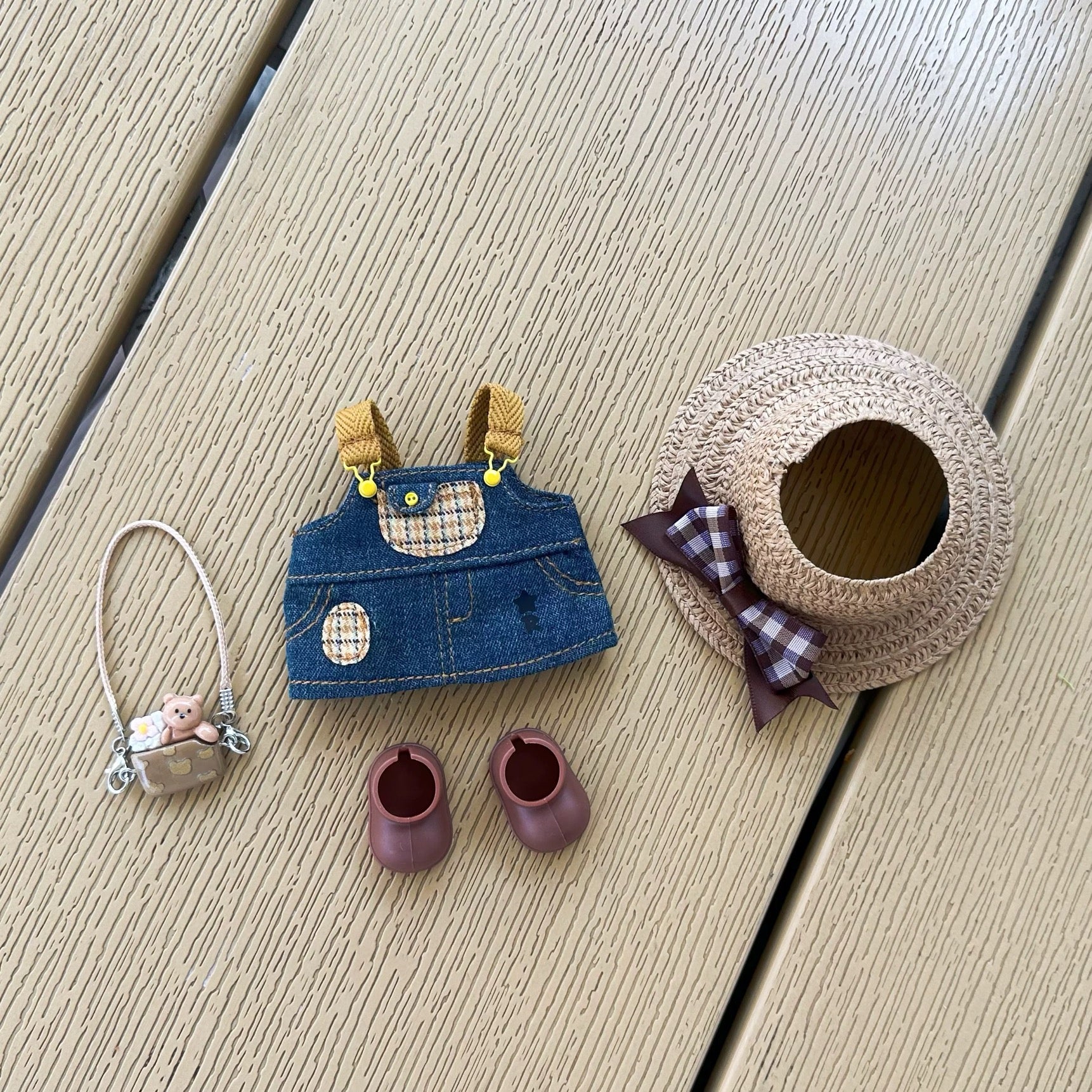 Conjunto de falda vaquera de verano
