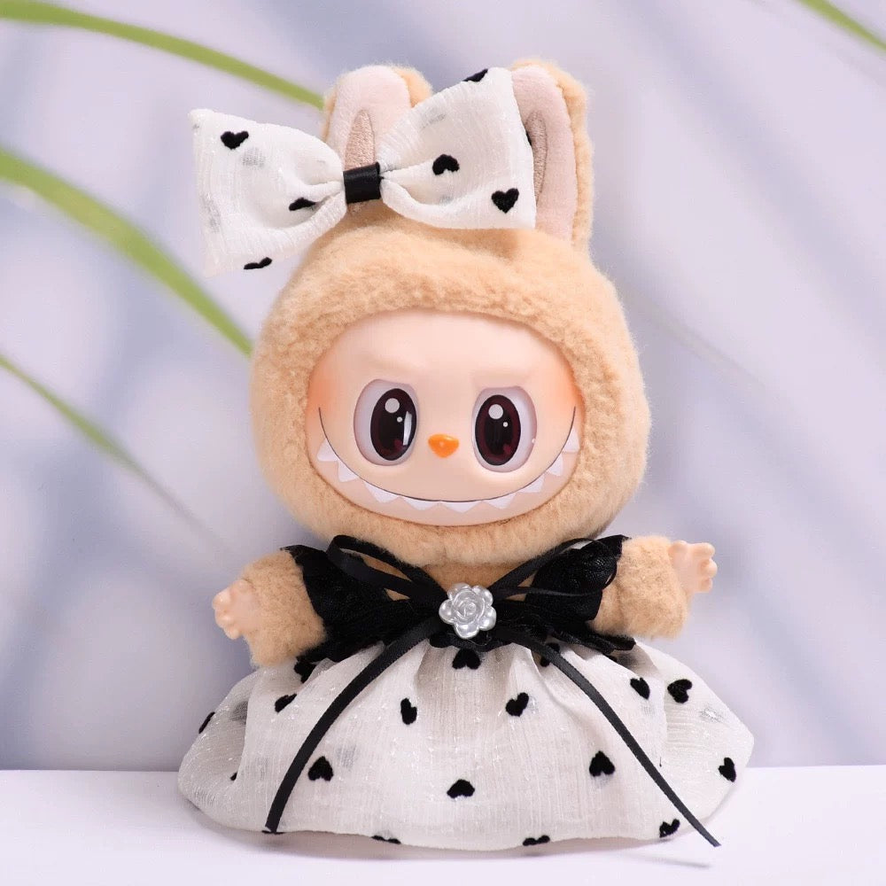 蝴蝶結心形夢幻連身裙