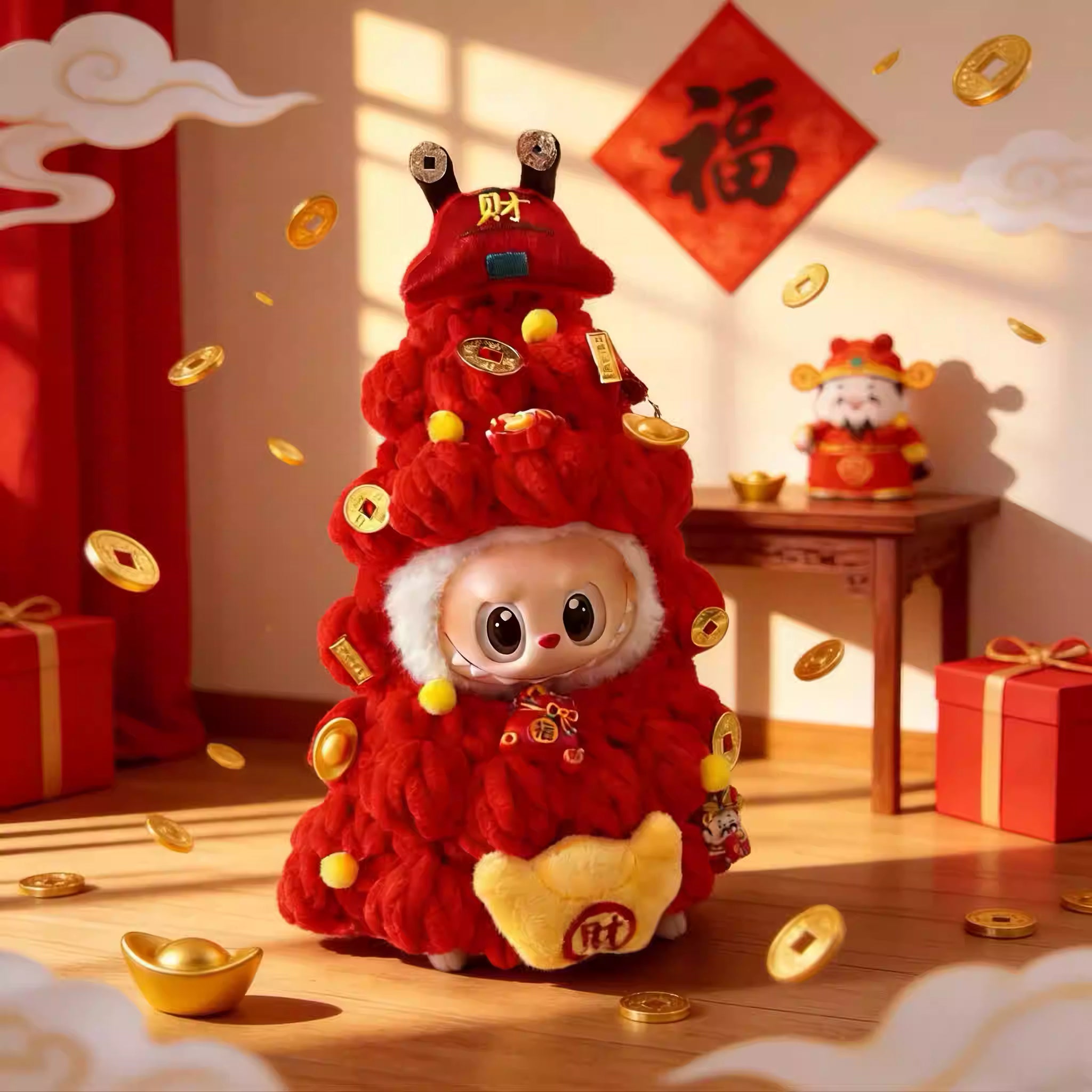 Chinese New Year Wealthy Pyramid Outfit