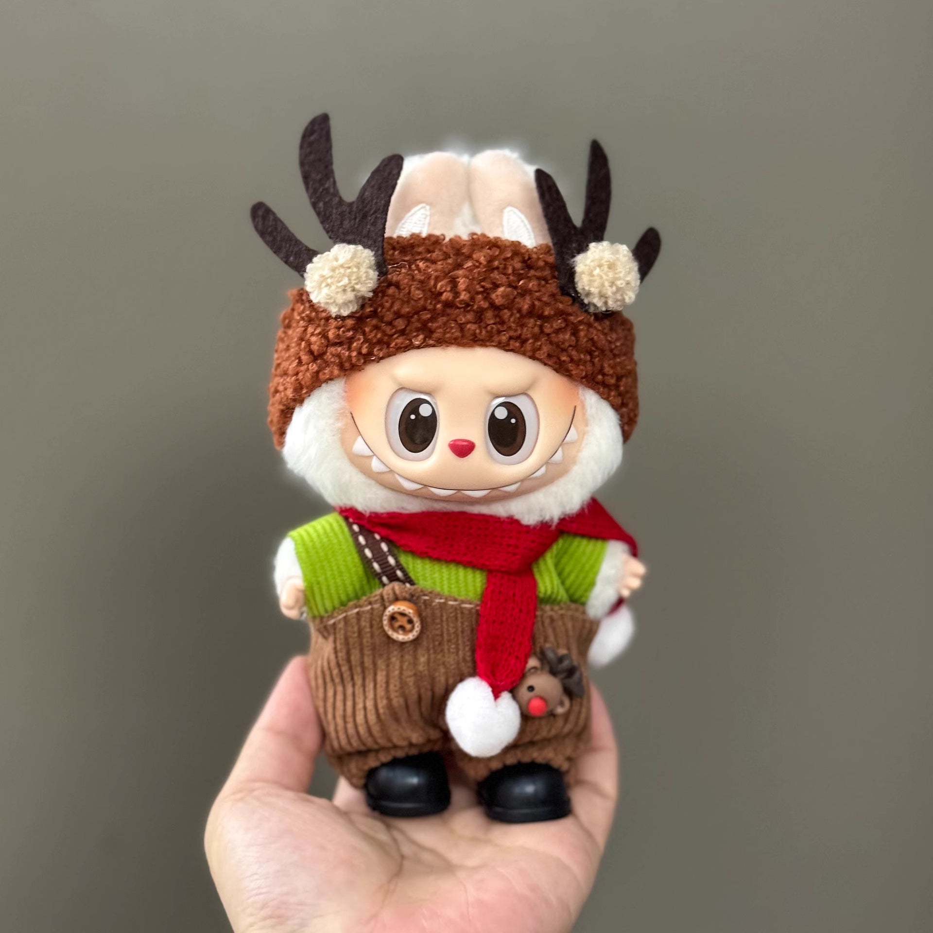 The Reindeer Overall Outfit