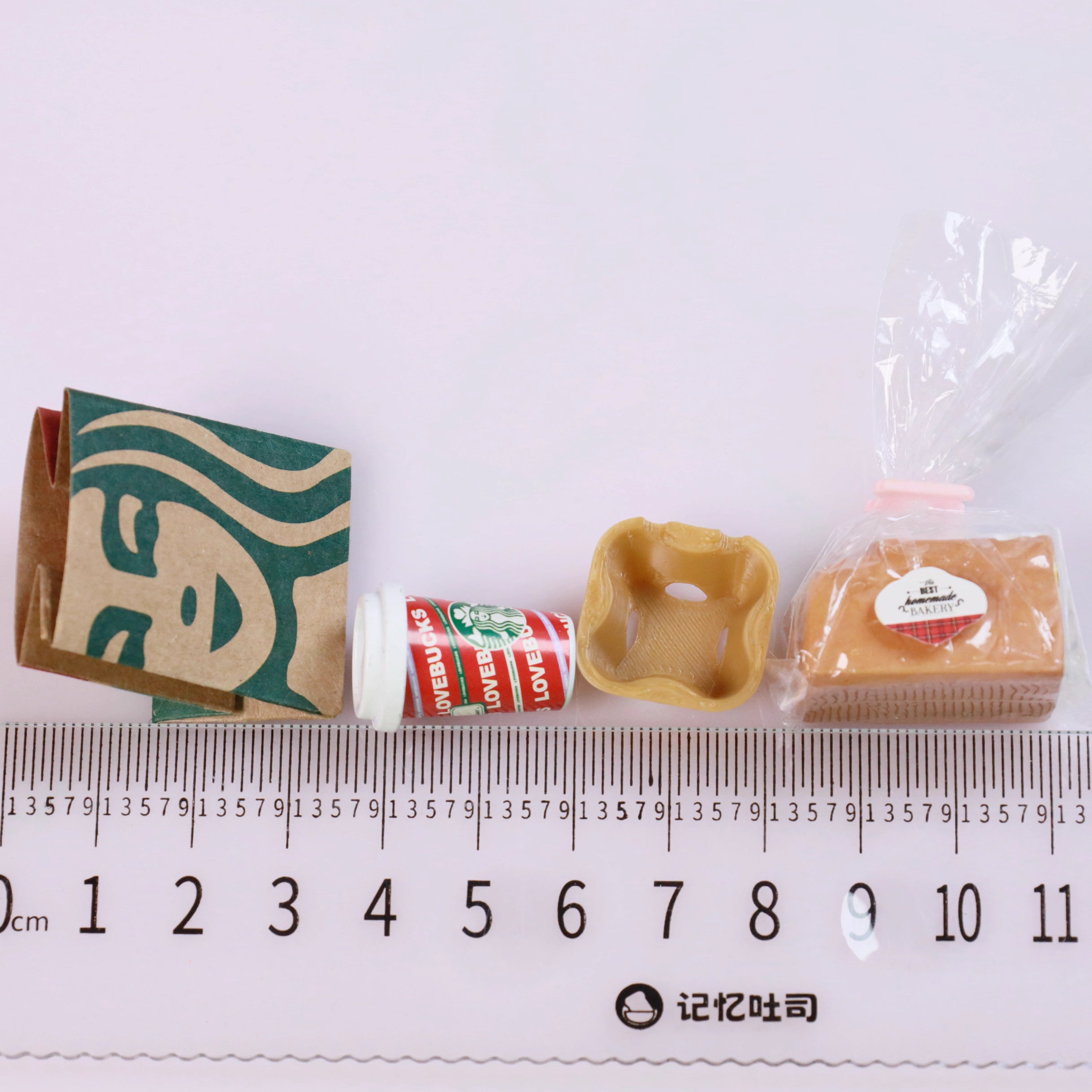Miniature Coffee Shop Set