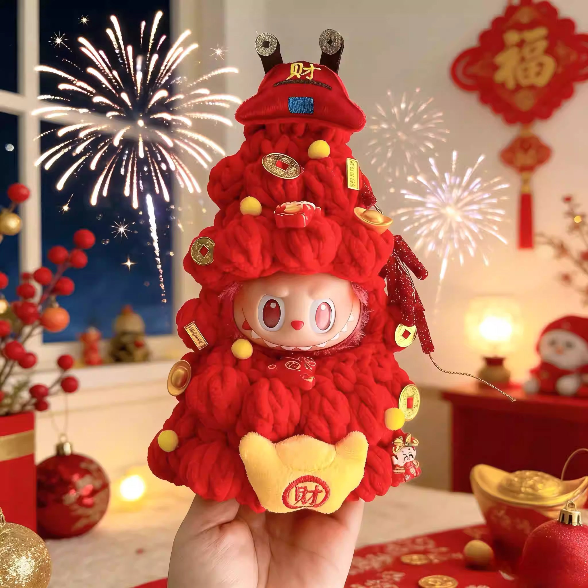 Chinese New Year Wealthy Pyramid Outfit