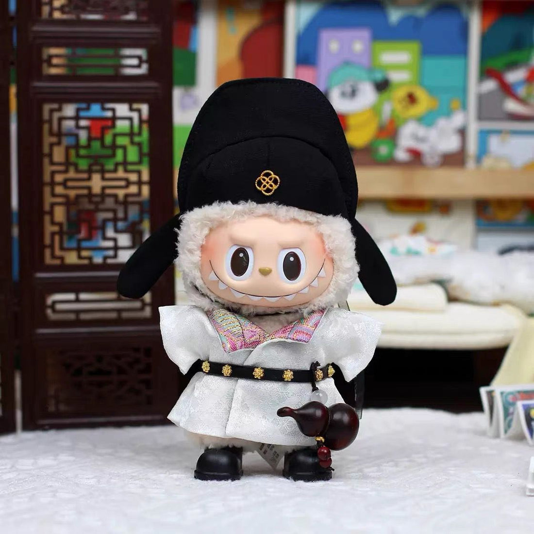 Labubu Outfit - Ancient Poet Li Bai Set